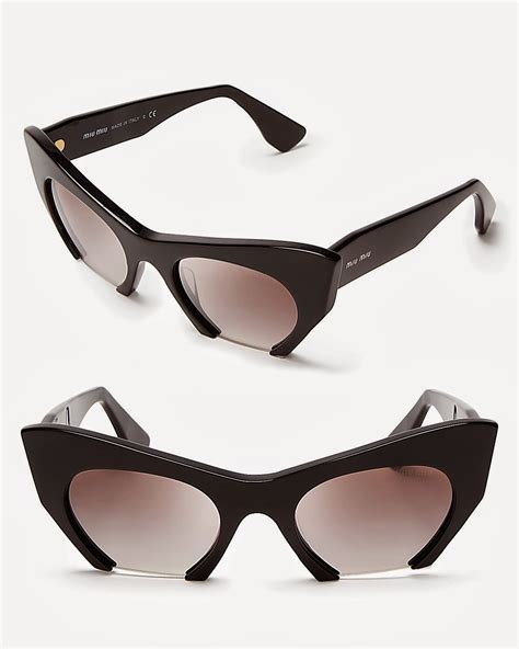 miu miu fake sunglasses|miu miu sunglasses cat eye.